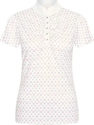 Produktbild von Turniershirt IRHRoxy weiß/pink 128