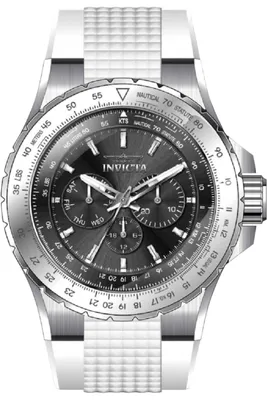 Obrázek produktu pro Invicta Aviator 50962, pánské hodinky – quartzový strojek, nerezová ocel s černým ciferníkem – 50 mm