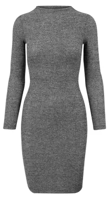 Produktbild von Urban Classics - Kleid für Damen TN332 (XL) (Holzkohle)