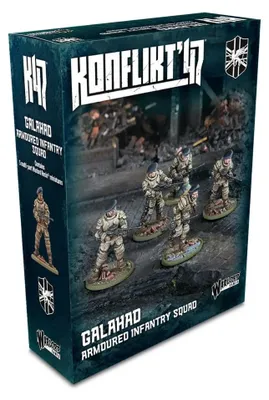 Imagen del producto de WLG Conflicto '47: Mancomunidad Británica - Escuadrón de infantería blindada "Galahad" (2026)
