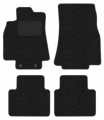 Image de Tapis de sol en moquette pour Mercedes B- Klasa W245 2005-2011 (à hayon) – jeu 4 pièces, anthracite, sur mesure – Wielganizator ANTHRA
