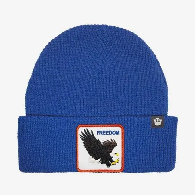 Produktbild von Mützen Goorin Bros.  Uni Blau 70 %.Polyacryl 30 % Wolle