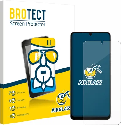 Produktbild von BROTECT Schutzglas für Doogee Note 59 Pro Schutzfolie Panzer Folie Glas Display Schutz klar