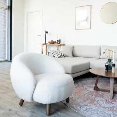 Productafbeelding van House Nordic Fauteuil Savona Wit