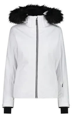 Produktbild von CMP Damen Skijacke Jacket Zip Hood Weiß 36
