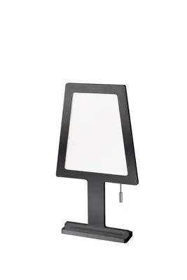 Produktbild von Stilisierte flache LED Tischlampe Steve Touchdimmer schwarz
