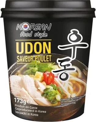 Produktbild von Korean Food Style Cup Udon Nudeln Geschmack Huhn 173g
