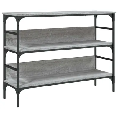 Zdjęcie produktu dla vidaXL Konsola szara Sonoma 100x32x75 cm materiał drewnopochodny