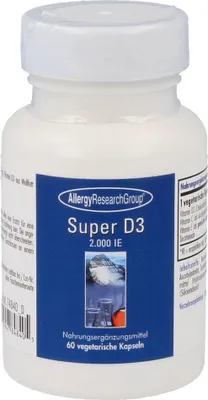 Produktbild von Allergy Research Group Super D3 2000 I.E.-60 Kapseln