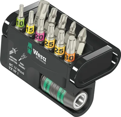 Produktbild von Wera Bit-Check 12 Wood TORX HF 1