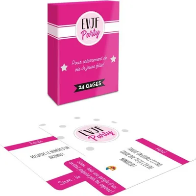 Produktbild von Kartenspiel JGA Aufgaben 24 Karten - Einheitsgröße