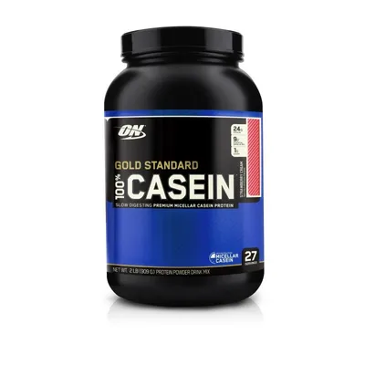 Produktbild von Optimum Nutrition 100% Casein Gold Standard 908g Erdbeere