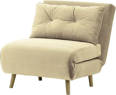 Zdjęcie produktu dla Fotel rozkładany Flic 77 cm-Velluto 3-wax black