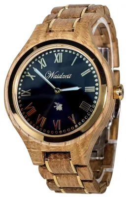 Produktbild von Waidzeit YN03 Barrique Weinprinzessin Uhr Damenuhr Holz braun
