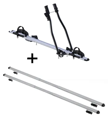Immagine prodotto di Portabiciclette SAGITTAR + portapacchi RAPID compatibile con Land Rover Discovery (5 porte) 89-96