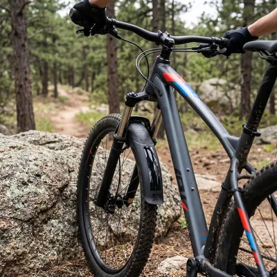 Zdjęcie produktu dla Błotniki rowerowe MTB - zestaw 2 sztuk - z 12 opasek kablowych
