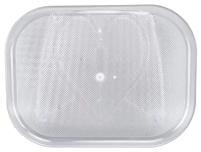 Produktbild von Drehbarer Kühlschrank-Organizer, 40 x 30 cm, 360° drehbar, transparenter Ablageboden.