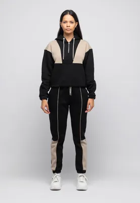 Produktbild von Tom Barron Trainingsanzug Casual Oversize Tracksuit Half Zipper In Front