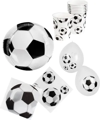 Produktbild von Party Set Fußball Deutschland Fan-Set 24 Teile mit Luftballons Größe: ohne Attribut