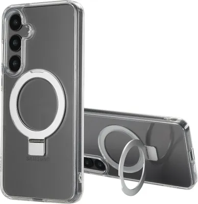 Produktbild von Accezz Ring Stand Backcover mit MagSafe Samsung Galaxy S24 Plus - Transparent