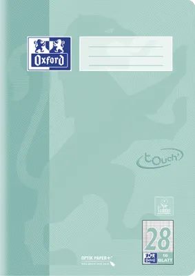 Produktbild von Oxford Schulheft TOUCH kariert DIN A4 - A4