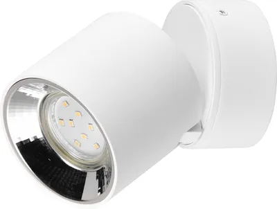 Produktbild von TRIO Aufbauspot GUAYANA 651000131 f. 1xGU10 H120mm Metall Weiß schwenkbar