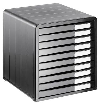 Produktbild von BUEROBOX TIMELESS 10ER Anthra.