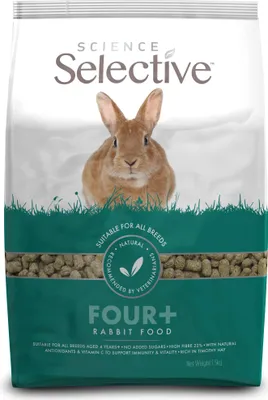 Produktbild von Vollwertiges Futter für Kaninchen ab 4 Monaten - Selektiv