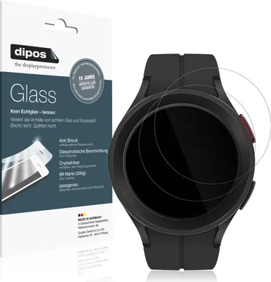 Obrázek produktu pro 1x ochranná fólie pro Samsung Galaxy Watch 5 Pro - anti-shock 9H fólie dipos Glass plastové sklo
