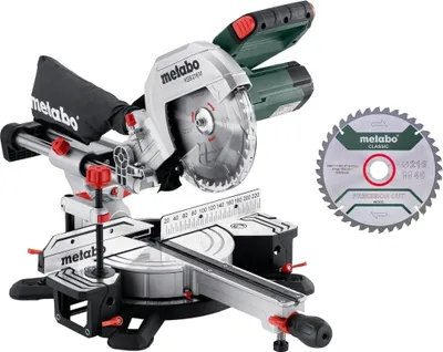 Obrázok produktu pre Metabo KGS 216 M SET, Dvojité skosenie, 5000 ot/min, 3750 ot/min, 47°, 2°, 215 x 40 mm