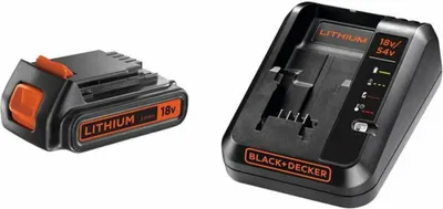Produktbild von Black+Decker Akumulator 18V 2,0Ah + Ładowarka 12A