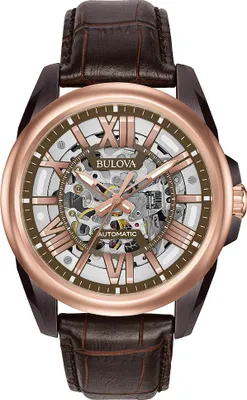 Obrázok produktu pre Pánske hodinky Bulova 98A165 hnedé