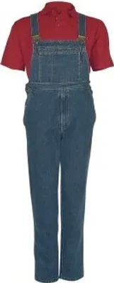 Produktbild von PIONIER Jeans-Latzhose Gr.54 stone-washed 100%CO 14,5 oz m.Stoffträger