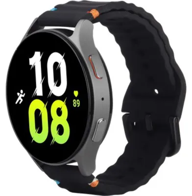 Image de Bracelet ActiveFlex pour Samsung Galaxy Watch 20mm, noir
