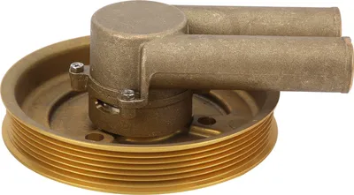 Productafbeelding van Riemenscheepswaterpomp, artikelnummer 21214599, vervangingsonderdeel voor motoren van 4,3, 5,0 en 5,7 liter