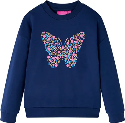 Produktbild von Kinder-Sweatshirt Marineblau 92