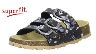 Produktbild von Superfit Home Shoes Superfit 1-00113-07 Fussbettpantoff Stone Multi-29