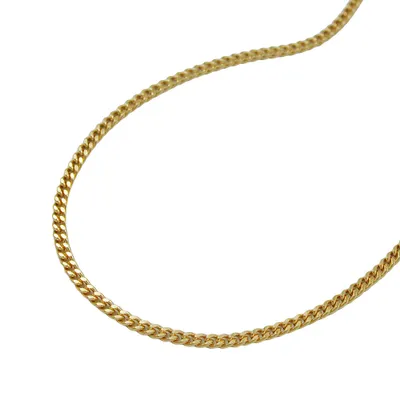 Produktbild von Kette 1mm Panzerkette 9Kt GOLD 38cm gold 1mm