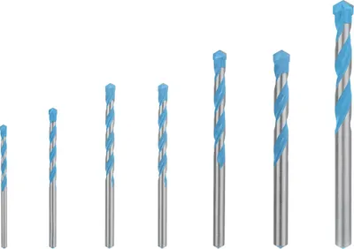Produktbild von EXPERT CYL-9 Multi Construction Bohrer-Set, D= 4/5/6/6/8/10/12 mm, 7-tlg.