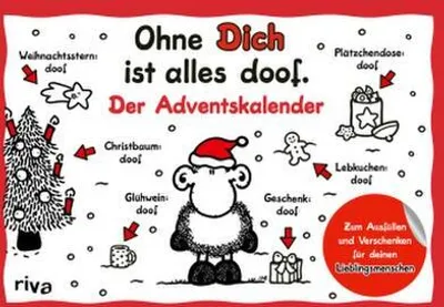 Produktbild von Sheepworld: Ohne Dich ist alles doof - Der Adventskalender