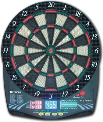 Produktbild von Equinox Elektronische Dartscheibe Antares - Inklusive 6 Darts