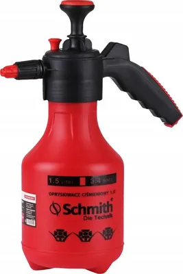 Produktbild von Schmith Premium Handsprüher 1,5 l Sicherheitsventil | Gartenspritze Unkrautspritze Pumpsprüher | Pflanzensprüher Druckspritze Unkrautvernichter
