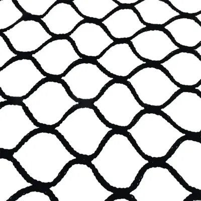 Immagine prodotto di Rete da allenamento per golf - Rete di protezione/barriera - 3 x 3 m - Nylon - Maglia 2,5 cm - Spessore del filo 2,5 mm - Capacità di carico 300 kg - Uso esterno - Nero