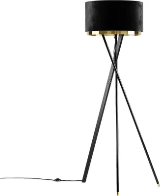 Produktbild von Stehlampe Vicco Goldamo Schwarz , Model 53237