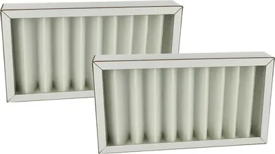 Produktbild von vhbw 2x Luftfilter G4 Ersatz für Pluggit APFG4F7-190 für Lüfter, Badlüfter, Ventilator, Lüftungsgerät - Weiß