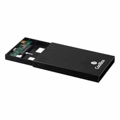 Zdjęcie produktu dla CoolBox SlimChase 2512, Obudowa HDD/SSD, 2.5", SATA, Połączenie USB, Czarny