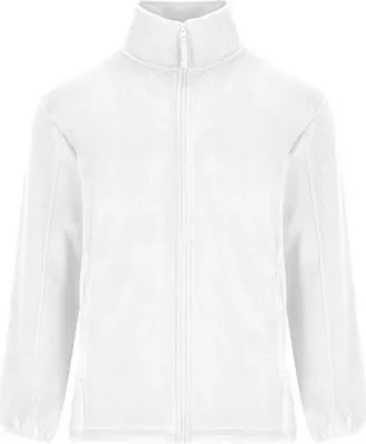 Immagine prodotto di Roly CQ6412 | Giacca in pile da uomo Artic con collo alto - Colore: Bianco 01 - Taglia: M