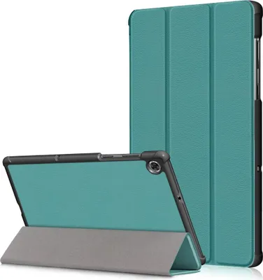 Produktbild von Lenovo Tab M10 FHD Plus Hülle - Tri-Fold Ständer Klapphülle mit Schlaf/Wach-Funktion - Grün