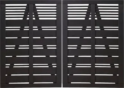 Zdjęcie produktu dla Plus Drzwi podwójne Silence 200 x 140 cm, kolor RAL 9005 (czarny)
