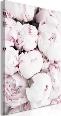 Produktbild von Italienischer Leinwand Leinwandbild - Early Summer (1 Part) Vertical 40x60 cm Blumen b-B-0468-b-a